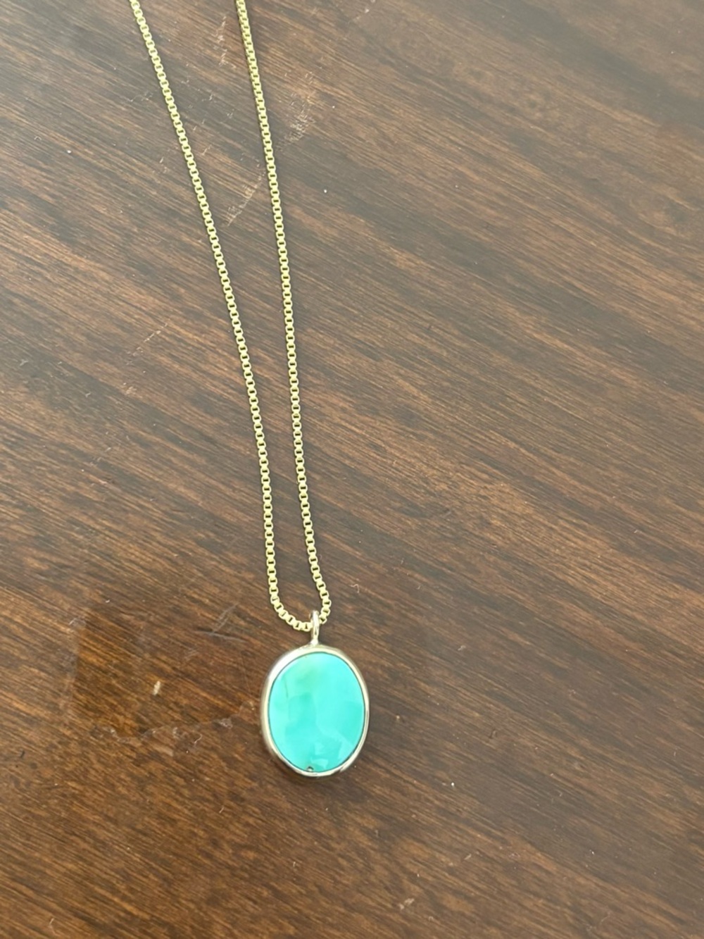 Pilot mountain turquoise necklace - Picture 4 of 7